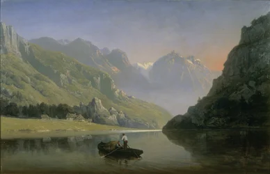 Souvenir of Savoy; Sunrise in the Mountains